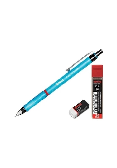 Rotring Visuclick Versatil Uçlu Kalem Seti 0.7 MM Mavi