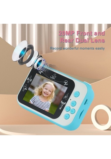 Trendooze P Mini Kamera Hallow Dijital D12248p Çocuk 1080 Sr