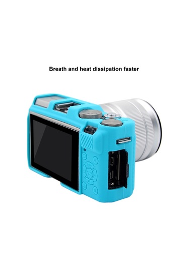 Puluz Soft Silicone Protective Case For Fujıfılm X-a3 / X-a10 Blue