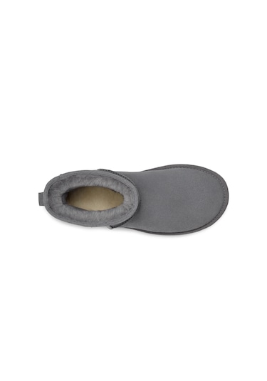 Ugg W/1134962 W Classic Mini Sıde Logo 2 Kadın Bot Gri