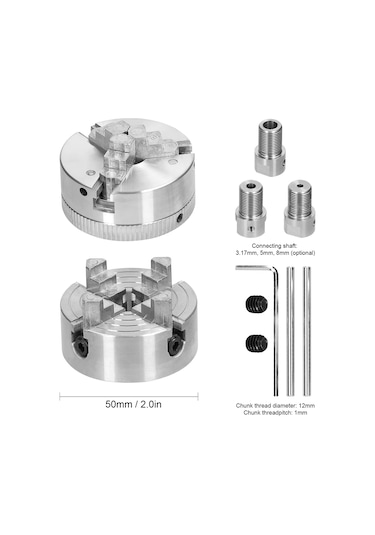 Torna Aynası 3 Çeneli / 4 Çeneli Manuel Taşlama Freze E23866-2