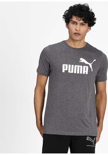Puma Erkek/Unisex Tişört 58673601 Gri