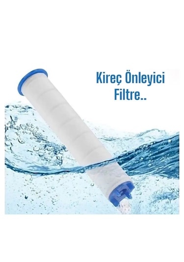 Filtreli Kireç Önleyici Aç-kapa Özellikli 3 Fonksiyonlu Duş Ba... Krom