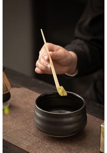 Bambu Matcha Çayı Kaşık Ve Karıştırma Aparatı Cin552