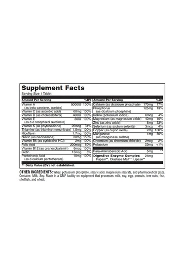 Universal Nutrition Daily Formula 100 Tablet Multivitamin