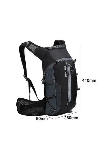 Su Geçirmez Bisiklet Çantası Sırt Çantası Nefes Alabilir 10l Ultra Hafif Bisiklet Su Çantası Tırmanma Bisikleti Hidrasyon Sırt Çantası Çok Renkli