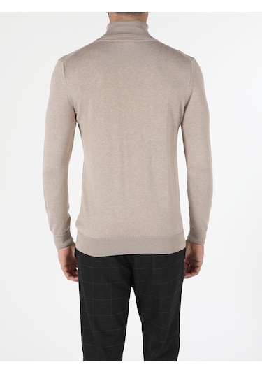 Colin's Slim Fit Balikci Erkek Bej Kazak CL1023624_q1.v2_BME