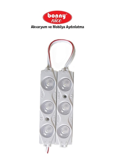 Akvaryum 2'Li Modül Led Aydınlatma Beyaz Işık Anahtarlı 431999852