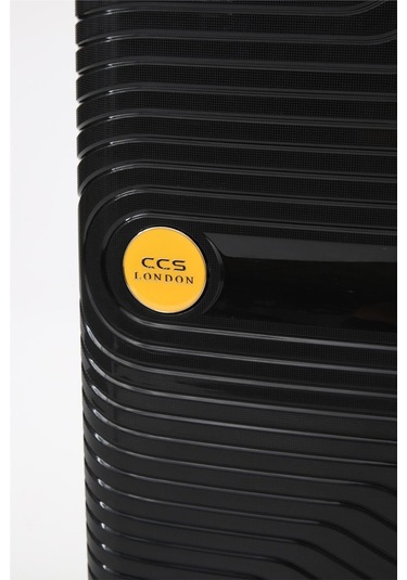 Ççs 5239 Polipropilen Orta Boy Valiz Siyah-sarı Siyah - Sarı