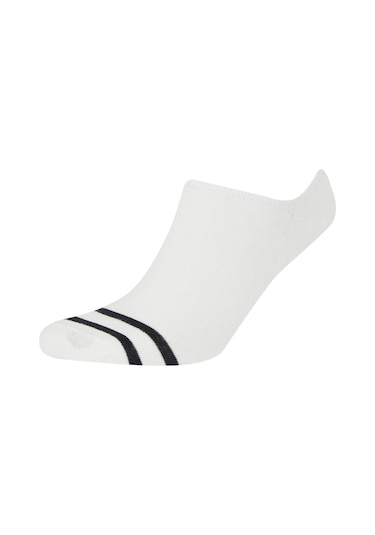 Defacto Erkek 3lü Pamuklu Sneaker Çorap D9950axnskr1 Çok Renkli