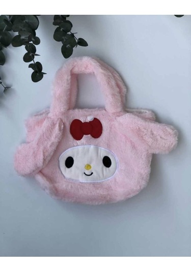 Melody Peluş Çanta-1138 Altın