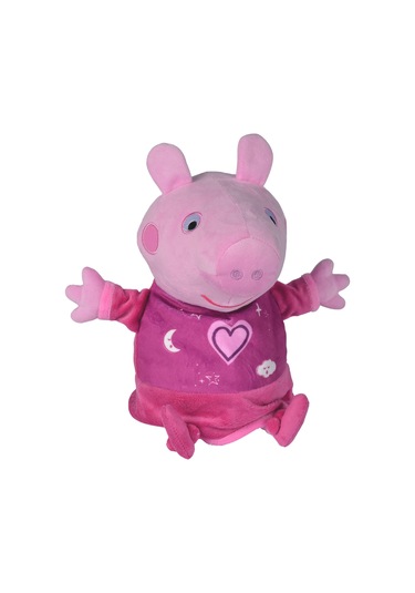 Peppa Pig Işıklı Ve Sesli İyi Geceler Peppa Peluş Pembe