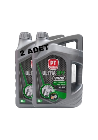 Petro Time Ultra Dpf 5W-30 Tam Sentetik Motor Yağı 2 x 4 L