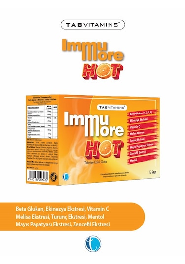 Tabvitamins Immumore Hot 12 Şase