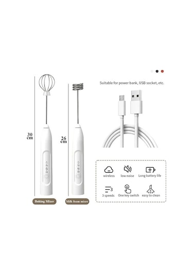 Ulzyvf Yumurta Yumurta Ve Usb Taşınabilir Mutfak Mutfak Krem Köpük Kırmızı Kırmızı Kırbaçlanan Kahve İçin Frother Ev Elektrikli El Çırpıcı Beyaz Alet Lu Kırmızı