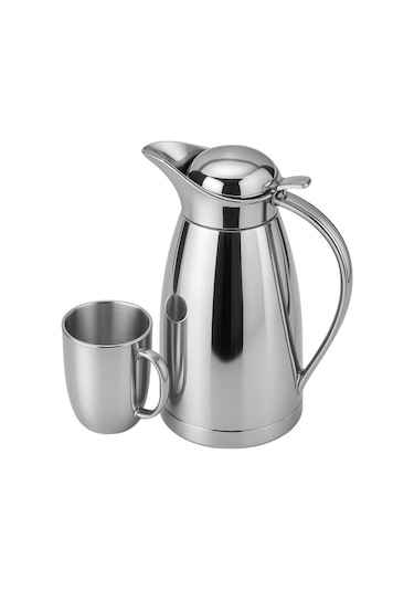 1.2 Lt - Termos Seti - Çelik Bardaklı - 1 Bardaklı - Square Diğer
