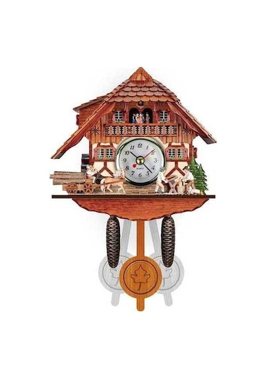 Trendooze Tarzı, Şık Saati Renkli Renki Özel Nordic Ev Duvar Dekoru Dayanıklı Çok Çok Ahşap - Ho Çok Renki