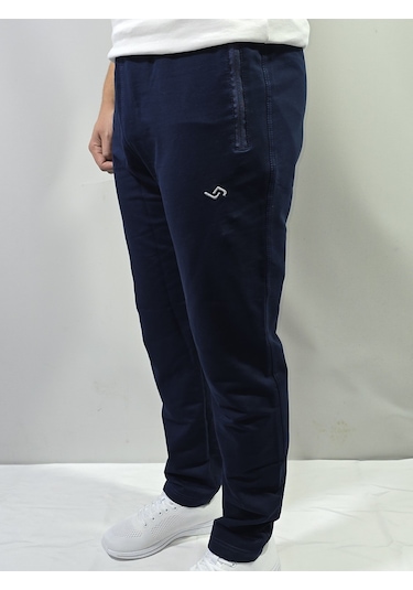 Jump Erkek Pamuklu Slim Fit Düz Paça Eşofman Altı Lacivert Jump Erkek Pamuklu Slim Fit Düz Paça Eşofman Altı Lacivert