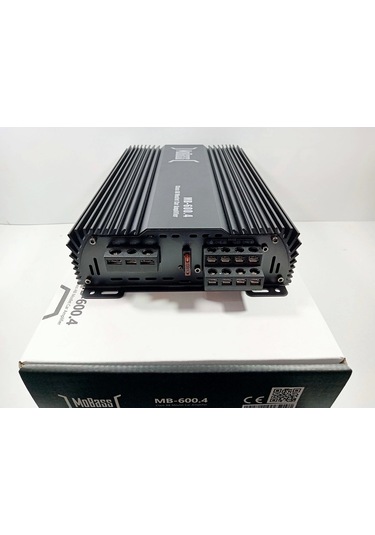 Mobass Amfi 4 X 60 Rms Ses Ve Bass Amfisi Mobass Mb-600.4 Ab Class Oto Anfi