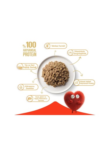 Wanpy Tahılsız Tavuklu %100 Gerçek Et Konserve Köpek Maması 375gr