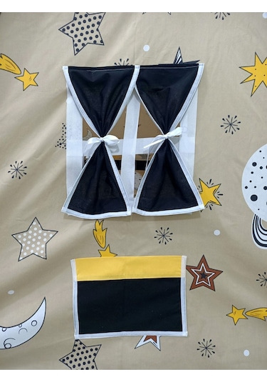 Kızıldereli Çocuk Oyun Çadırı Devrilmeyen Sabitleme Mekanizmalı Galaksi Serisi Gold