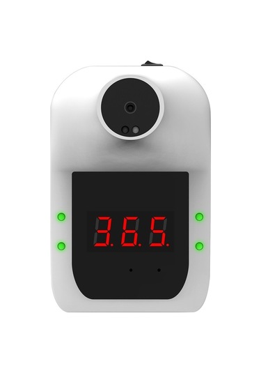 Fortunelane Otomatik Uyarılışlı Hızlı Alın Termometresi - Hassas Duvar Tipi Kızılötesi Ateş Ölçer