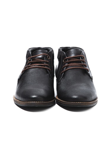Bot Erkek 619 010 Wk-john May Orkut Suede Black Siyah