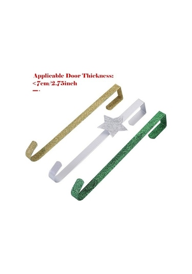 Tongxida Bosphorusboutique Üstü Şapkalar Noel Metal Askılık Anahtarlar, Giysiler İçin Sağlam Paket Diğer