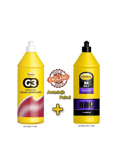 Farecla G3 Pasta 1 L G3 Wax Cila 1 L Set