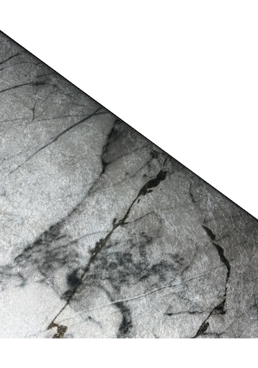 Dijital Kaymaz Yıkanabilir Gold Detaylı Modern Salon Halısı Mutfak Halısı Yolluk Balkon Halısı Gold