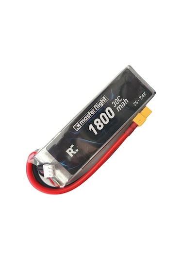 7.4v Li-po Pil - 1800mah 30c 2s Lityum Polymer Batarya