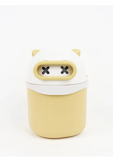 Darvish Tm Çocuklar İçin Masa Üstü Çöp Kovası Geberti 316286442 Gri