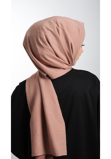 Gül K. Düz Klasik Şal Pamuk Caz Sade 202105 18 Gülkurusu