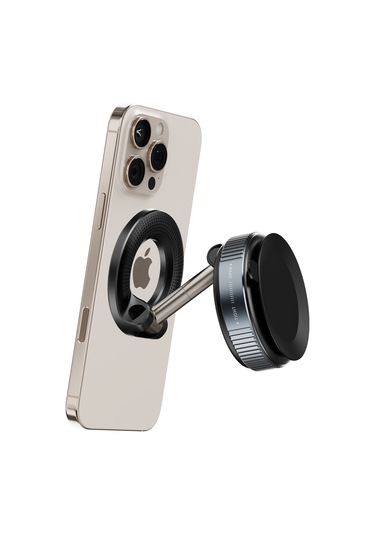 Logis Manyetik Araç İçi Telefon Tutucu X68 Siyah - Siyah