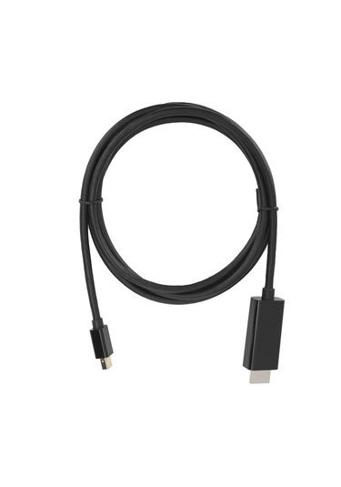 Mufunye Mini Dp'den Hdmı'ye Erkek-erkek Dönüştürücü Kablosu, 4k Ultra Hd Destekli, 1.83m, Siyah, Ses-video Aktarımı, Plug & Play, Projeksiyon Ve Tv Uyumlu