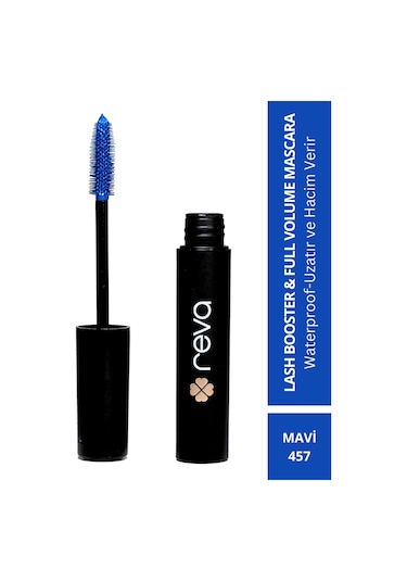 Reva Lash Booster & Full Volume Color Mascara 457 Blue