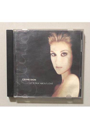 Celine Dion Lets Talk About Love Cd Orjinal Dönem Baskı