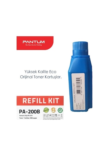 Pantum Pa-200Bv1 - 1600Sf Toner+Çip P2500-P2500W