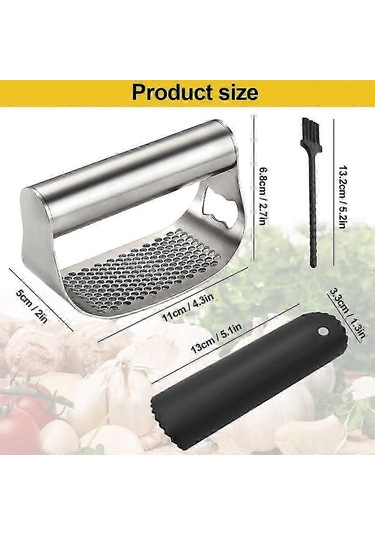 Paslanmaz Çelik Sarımsak Presi,çamur Presi Sarımsak Presi Salıncak Çok Renkli