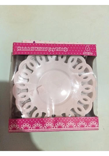 Çay Tabağı Kırılmaz 6 Adet Royaleks-tm739 Çok Renkli
