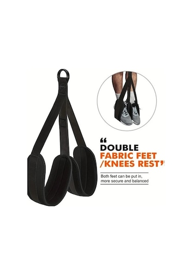 Pazly 5 Adet Abahub Siyah Ayarlanabilir Pull Up Direnç Bantları, Evrensel Uyumlu, Dayanıklı Polyester Kumaş, Üst Vücut Fitnessi İçin Siyah