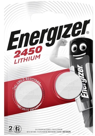 Energizer Cr2450 3v Lityum Pil 2'li Paket