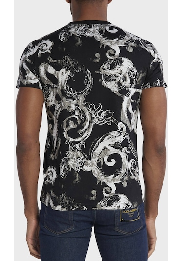 Versace Jeans Couture Erkek T Shirt 76gah6s0 Js287 899 Siyah Versace Jeans Couture Erkek T Shirt 76gah6s0 Js287 899 Siyah