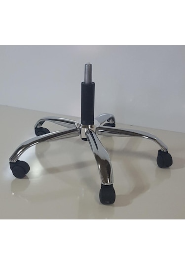 Kamusalmarket Kromaj Yıldız Ayak+Teker Ve Piston Ücretsiz Kargo