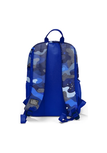 Coral High Lacivert Saks Kamuflaj Desenli 3 Lü Okul Çanta Seti Set0123689 Lacivert - Saks