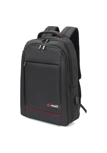 Mack Mcc-007 17.3" Offıce Usb Girişli Notebook Sırt Çantası Siyah Renkli