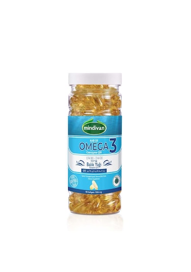 Mindivan Omega3 Balık Yağı 1000 Mg 90 Softgel