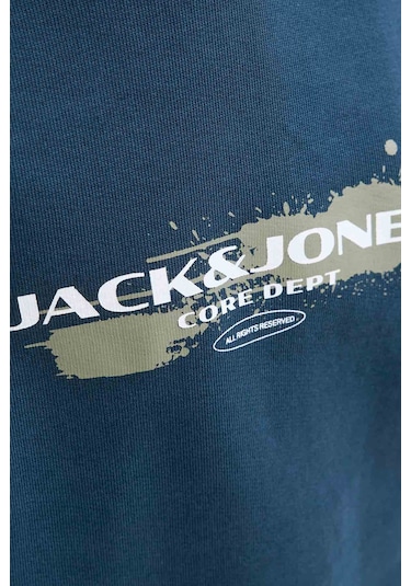 Jack & Jones Jcocondor Sweat Hood Fst Mavi Erkek Çocuk Sweatshirt 000000000102353035 Mavi