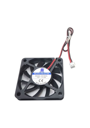 6cm 12v 2 Pinli Fan 6cmx6cmx1cm 12v 6cm Fan