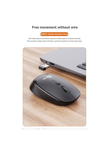 Maiyame WS202 Kablosuz Evrensel Oyuncu Mouse